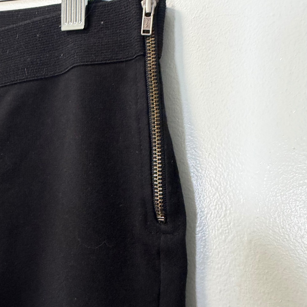 J Crew Womens Pixie Pant Black Side Zip Skinny Leg Trousers 8 Business Casual - Picture 2 of 6
